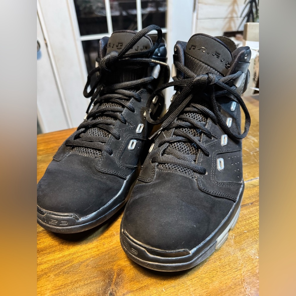 Air Jordan Black High-Top Men's Shoes Size 10 1/2